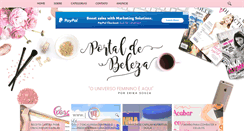 Desktop Screenshot of portaldebeleza.com